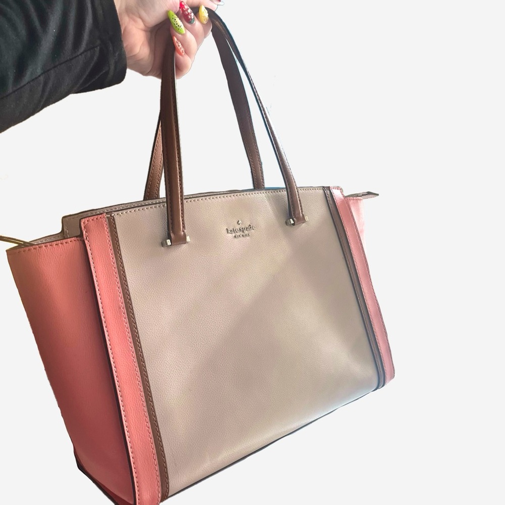 KATE SPADE Large Size Purse | Kate Spade Neapolitan Color Block Bag